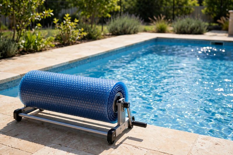 16' x 32' Rectangular Solar Pool Cover, 12-Mil